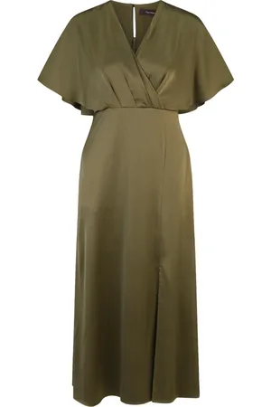 Vera Mont Dames, Jurken, Groen, Maat: 4XL