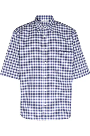 Acne Studios Heren, Overhemden, Blauw, Maat: M Katoen