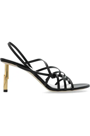 Lanvin Dames, Schoenen, Zwart, Maat: 38 EU Leer