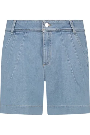 NUKUS Dames, Korte broeken, Blauw, Maat: M Denim