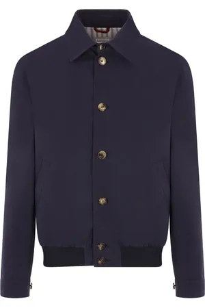 Brunello Cucinelli Heren, Jassen, Blauw, Maat: XL Katoen