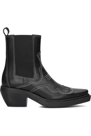 &Copenhagen Dames, Schoenen, Zwart, Maat: 38 EU Leer