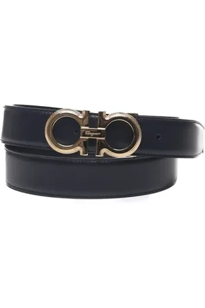 Salvatore Ferragamo Heren, Accessoires, Blauw, Maat: 115 CM Katoen