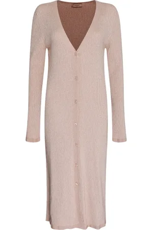 Twin-Set Dames, Jurken, Roze, Maat: S Viscose