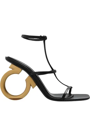 Salvatore Ferragamo Dames, Schoenen, Zwart, Maat: 35 1/2 EU Leer