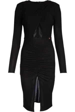 Elisabetta Franchi Dames, Jurken, Zwart, Maat: M Jersey