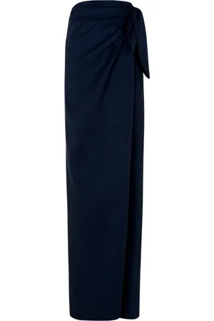 Cortana Dames, Rokken, Blauw, Maat: XS Linnen
