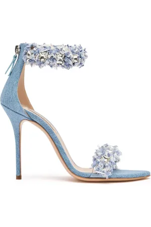 Casadei Dames, Schoenen, Blauw, Maat: 37 EU Denim