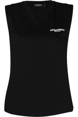 Dsquared2 Dames, Tops, Zwart, Maat: XS