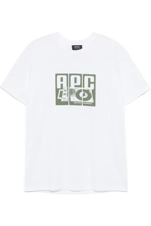 A.P.C. Heren, Tops, Wit, Maat: L