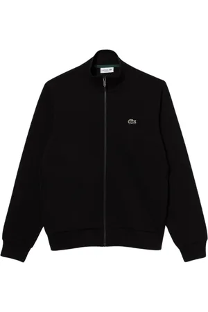 Lacoste Heren, Sweatshirts & Hoodies, Zwart, Maat: L Katoen