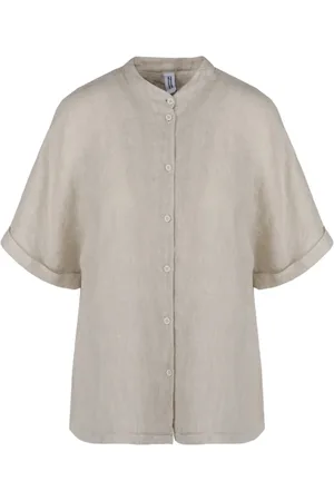 Bomboogie Dames, Blouses & Shirts, , Maat: M Linnen