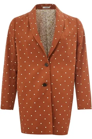 LARDINI Dames, Jassen, Oranje, Maat: 2XS Katoen