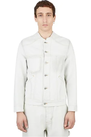 Maison Margiela Heren, Jassen, Wit, Maat: S Denim