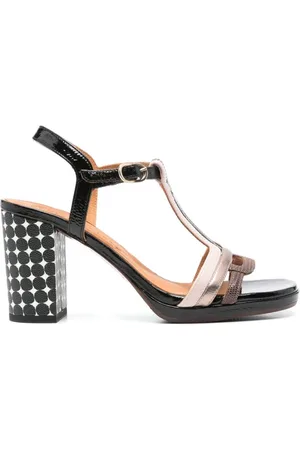 Chie Mihara Dames, Schoenen, Zwart, Maat: 36 EU Leer