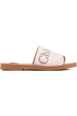 Chloé Dames, Schoenen, , Maat: 37 EU Linnen