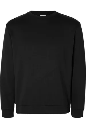 SELECTED Heren, Sweatshirts & Hoodies, Zwart, Maat: L