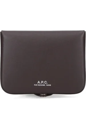 A.P.C. Heren, Accessoires, Bruin, Maat: ONE Size Leer