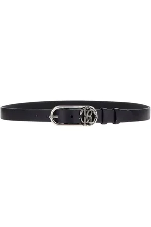Roberto Cavalli Heren, Accessoires, Zwart, Maat: 90 CM Leer
