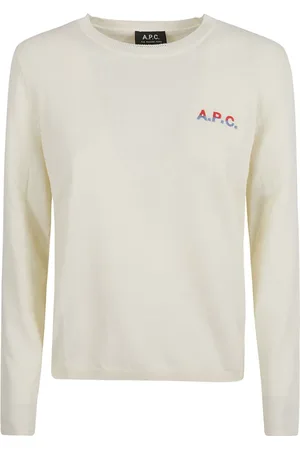 A.P.C. Dames, Truien, Wit, Maat: M Katoen