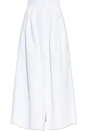Max Mara Dames, Rokken, Wit, Maat: 3XS Katoen