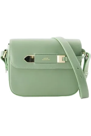 A.P.C. Dames, Tassen, Groen, Maat: ONE Size Katoen