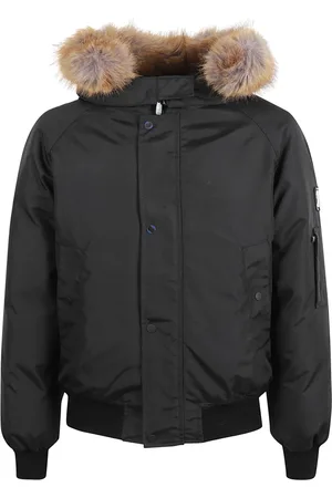 Burberry Heren, Jassen, Zwart, Maat: XL Nylon