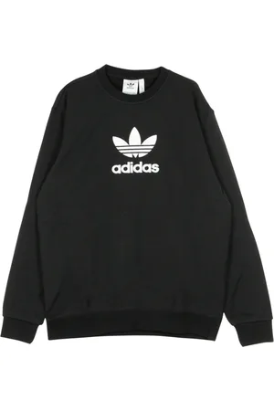 adidas Heren, Sweatshirts & Hoodies, Zwart, Maat: XL Katoen