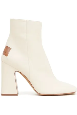 Maison Margiela Dames, Schoenen, Wit, Maat: 40 1/2 EU Leer