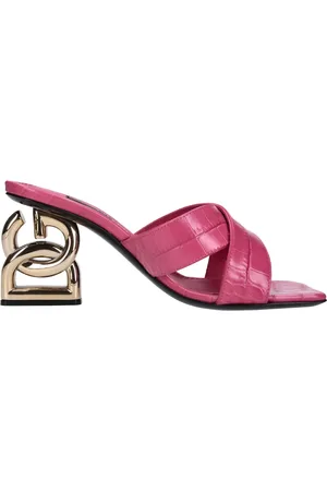 Dolce & Gabbana Dames, Schoenen, Roze, Maat: 35 EU Leer