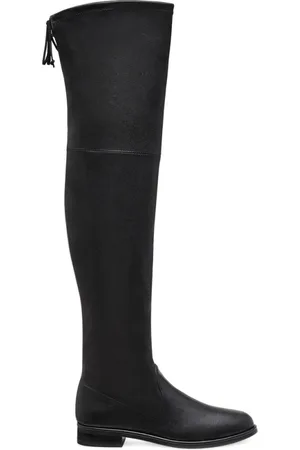Stuart Weitzman Dames, Schoenen, Zwart, Maat: 38 1/2 EU Leer