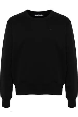 Acne Studios Heren, Sweatshirts & Hoodies, Zwart, Maat: XS Katoen