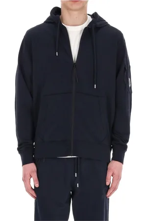 C.P. Company Heren, Sweatshirts & Hoodies, Blauw, Maat: 2XL Katoen