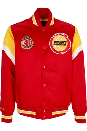 Mitchell & Ness Heren, Jassen, Rood, Maat: L Zijde