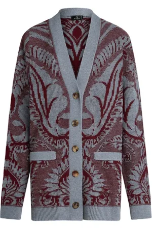 Etro Dames, Truien, Veelkleurig, Maat: XS Wol