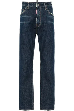 Dsquared2 Heren, Jeans, Blauw, Maat: S Denim