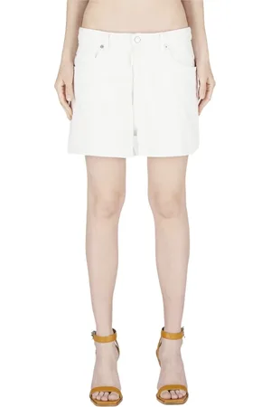 Dsquared2 Dames, Korte broeken, Wit, Maat: S Denim