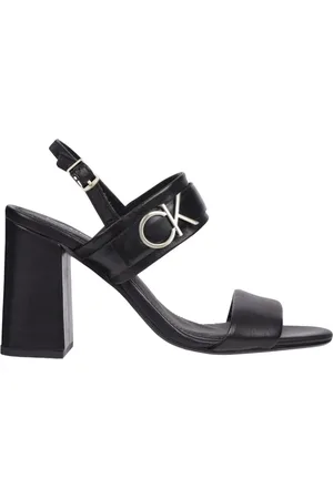 Calvin Klein Dames, Schoenen, Zwart, Maat: 41 EU Leer