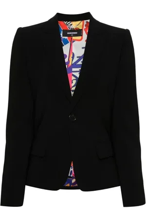 Dsquared2 Dames, Jassen, Zwart, Maat: XS Wol