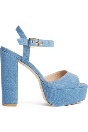 Stuart Weitzman Dames, Schoenen, Blauw, Maat: 39 EU Denim