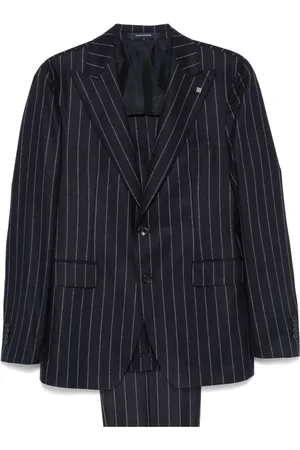 TAGLIATORE Heren, Pakken, Blauw, Maat: L Wol