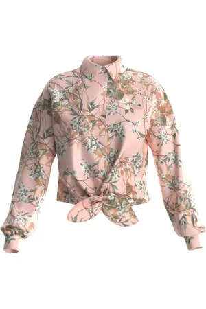Guess Dames, Blouses & Shirts, Veelkleurig, Maat: S
