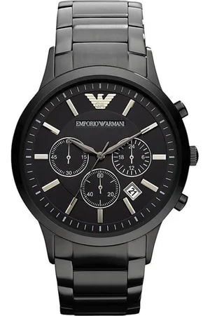 Emporio Armani Heren, Accessoires, Zwart, Maat: ONE Size