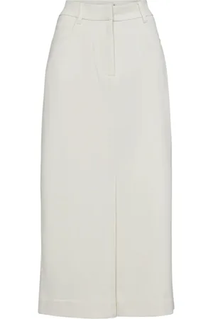 Copenhagen Muse Dames, Rokken, Wit, Maat: L Viscose