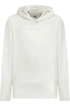 C.P. Company Heren, Sweatshirts & Hoodies, Wit, Maat: M Wol