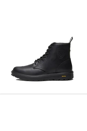 Blauer Heren, Schoenen, Zwart, Maat: 45 EU Leer