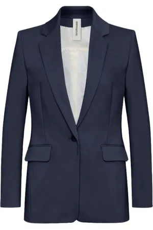 Drykorn Dames, Jassen, Blauw, Maat: XS Katoen