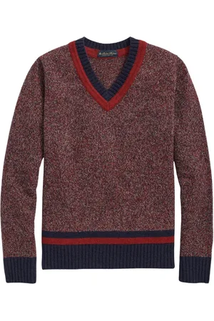 Brooks Brothers Heren, Truien, Veelkleurig, Maat: L Wol