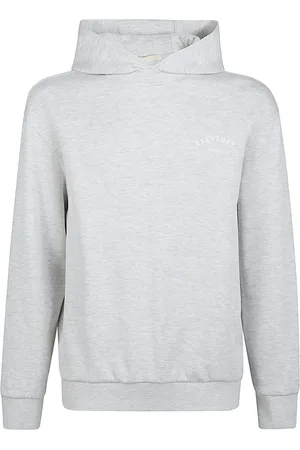 ELEVENTY Heren, Sweatshirts & Hoodies, Grijs, Maat: XL Katoen