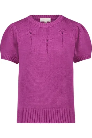 Fabienne Chapot Dames, Truien, Roze, Maat: L Katoen